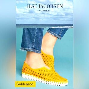 ☀️Ilse Jacobsen Women’s Tulip 139 Goldenrod Flats Slip-On Design - size 6.5